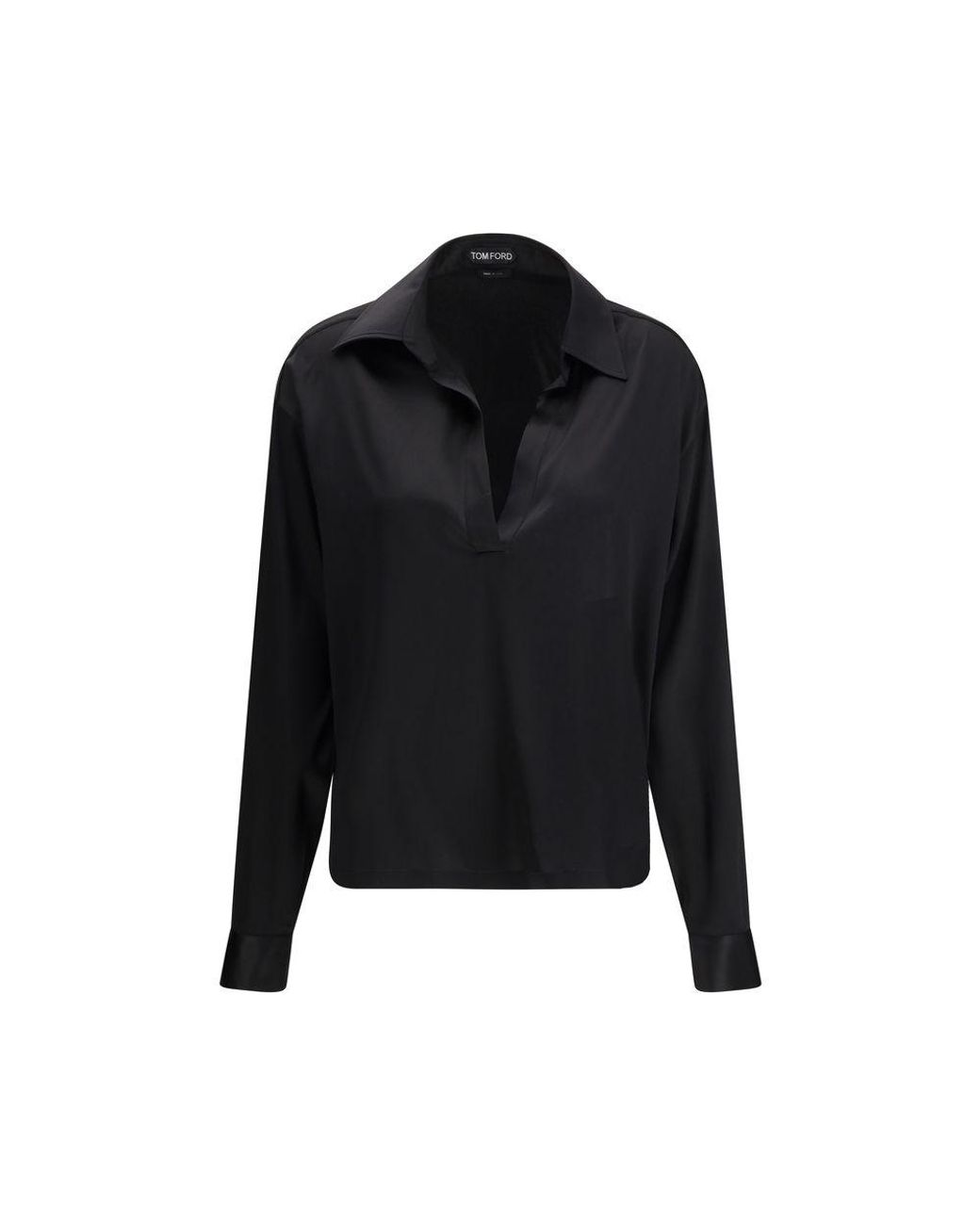 Tom Ford Black Silk Dress Shirt