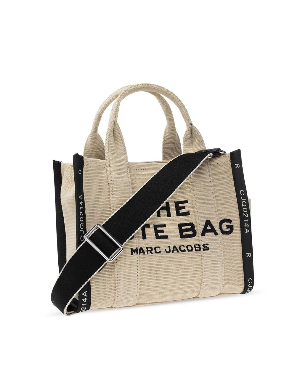 Marc Jacobs White The Jacquard Small Tote Bag
