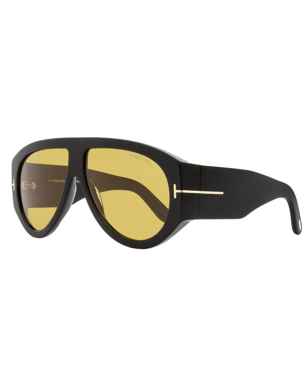 Tom Ford Black Bronson Sunglasses Tf1044 01E 60Mm Ft1044 Plastic (Acetate) for men