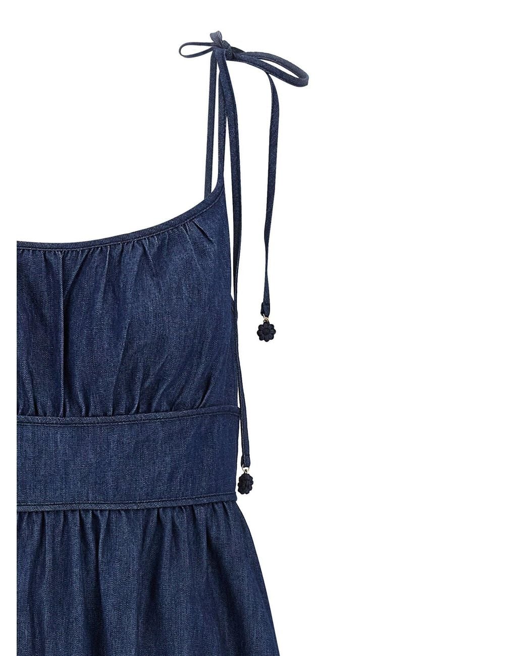 Zimmermann Blue Mahon Dress