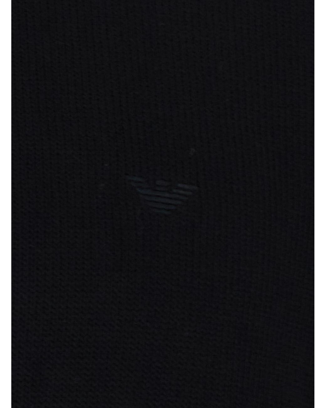 Emporio Armani Blue Zip Jacket Melzza Cotton Tops for men