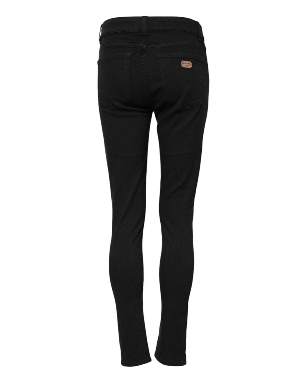 Dolce & Gabbana Black Slim Fit Denim Jeans