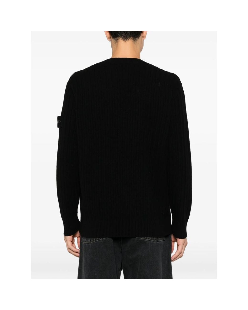 Stone Island Black Sweaters & Knitwear for men