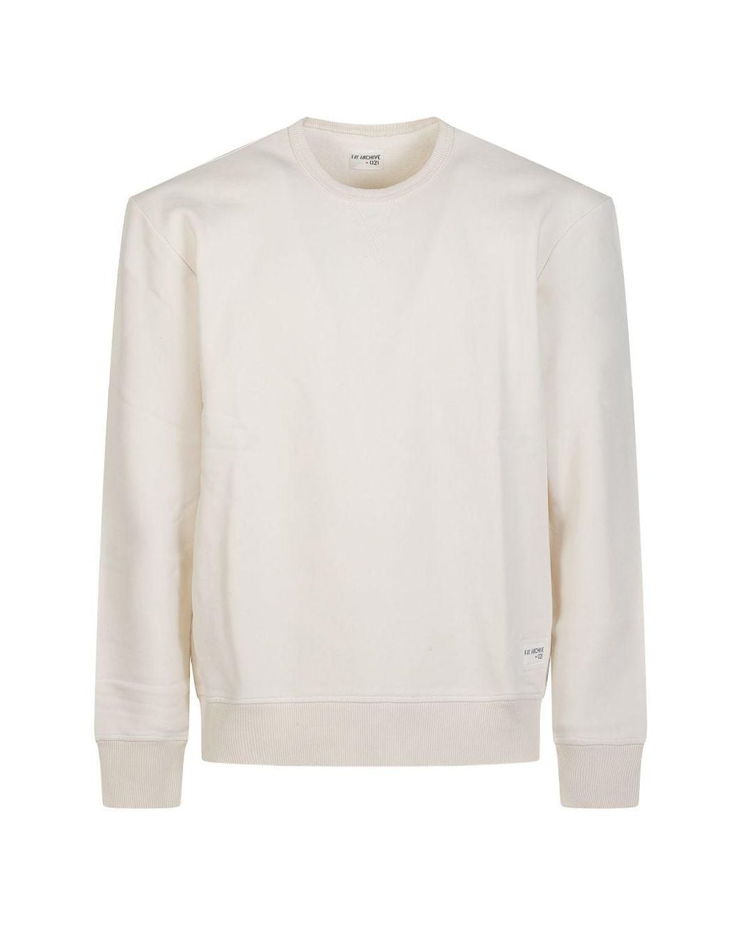 Fay White Sweaters for men