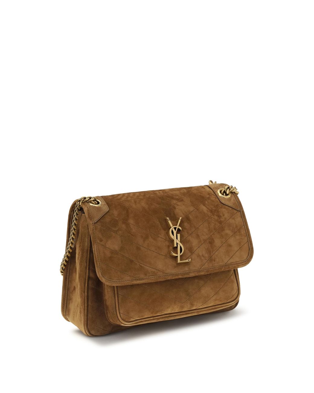 Saint Laurent Brown Saint Laurent Niki Shoulder Bag