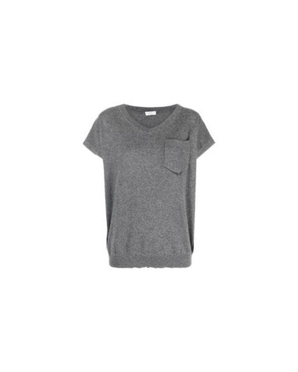 Brunello Cucinelli Gray Sweater M12186502_C079 Nwt