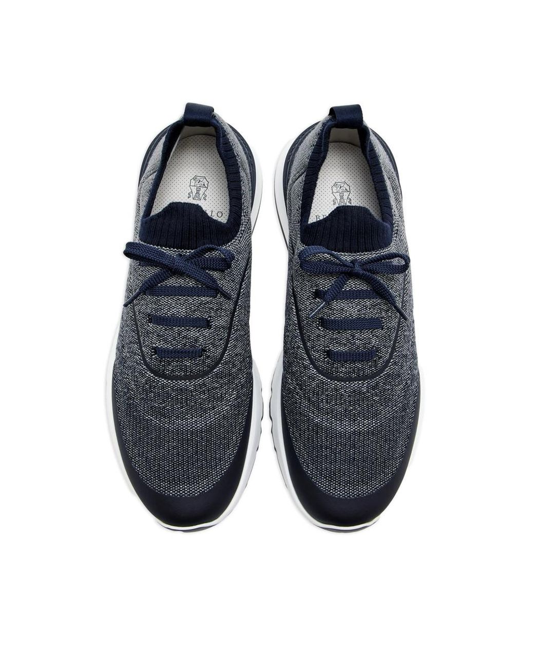 Brunello Cucinelli Blue Trainers for men