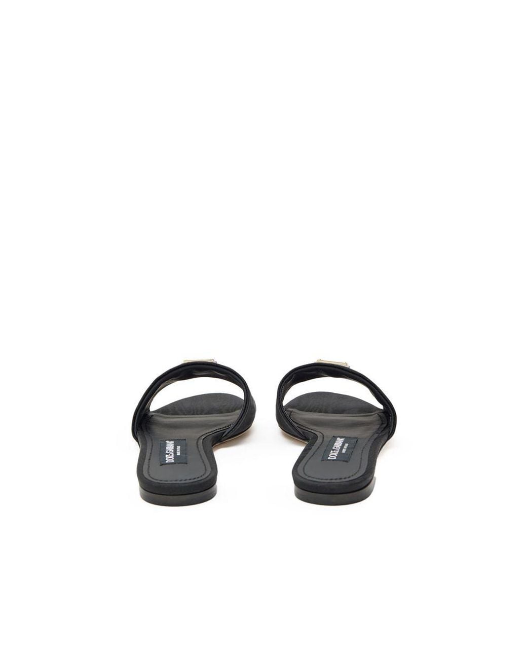 Dolce & Gabbana Black Sliders