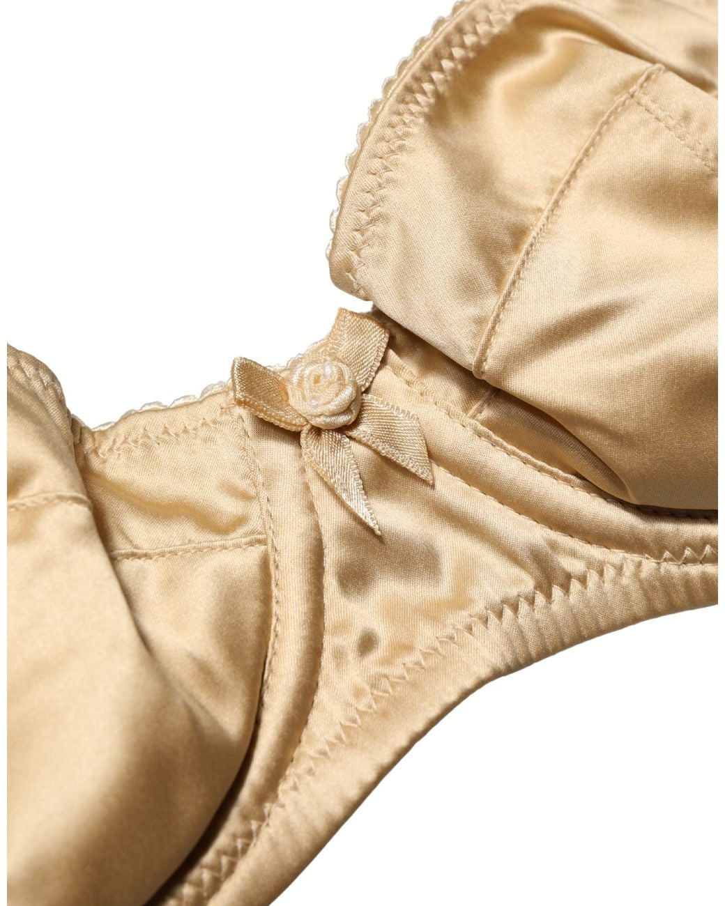 Dolce & Gabbana Natural Dolce & Gabbana Semi-Pad Underwire Balconette Bra