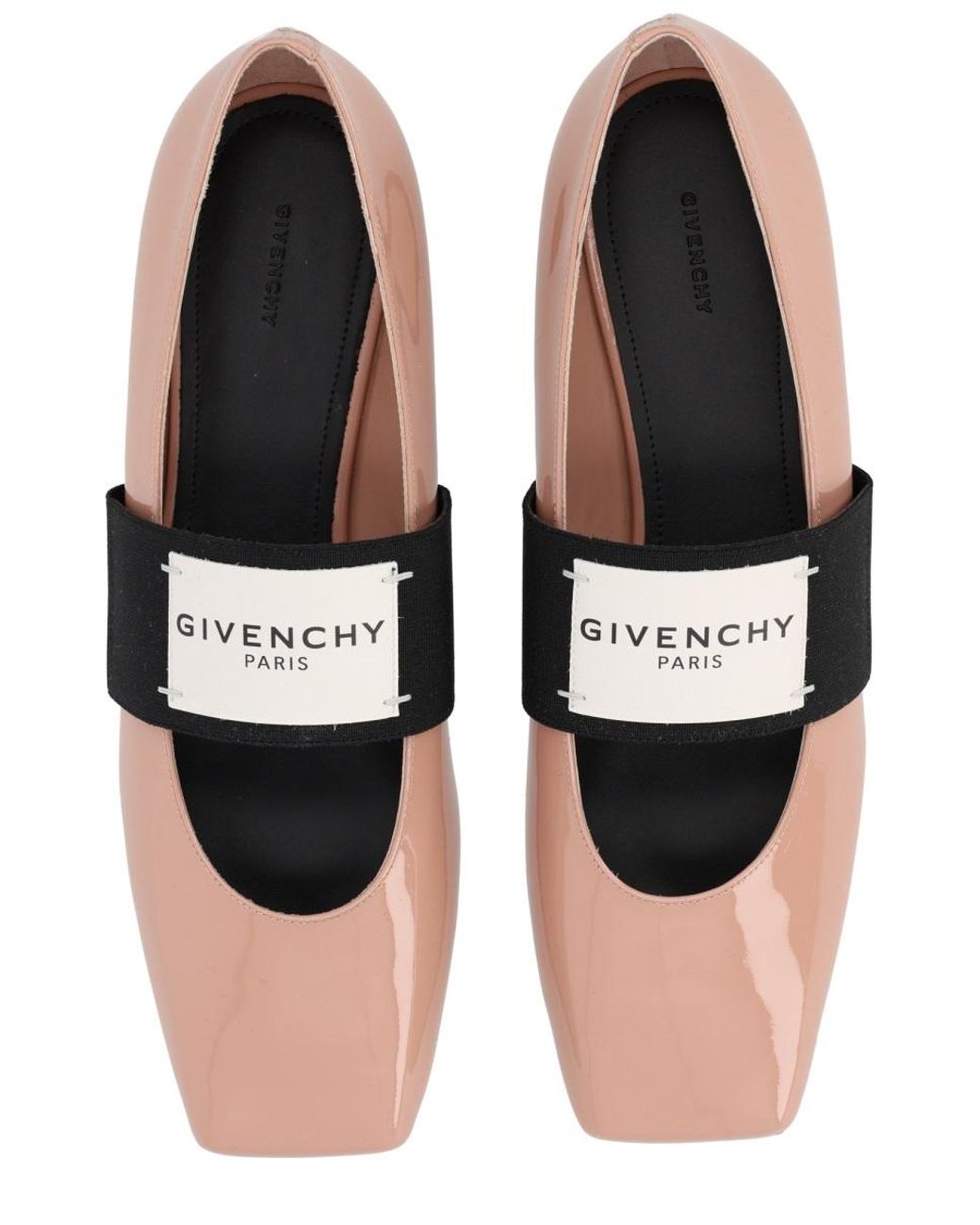 Givenchy Black Givenchy Sliced Square Dancer Flat
