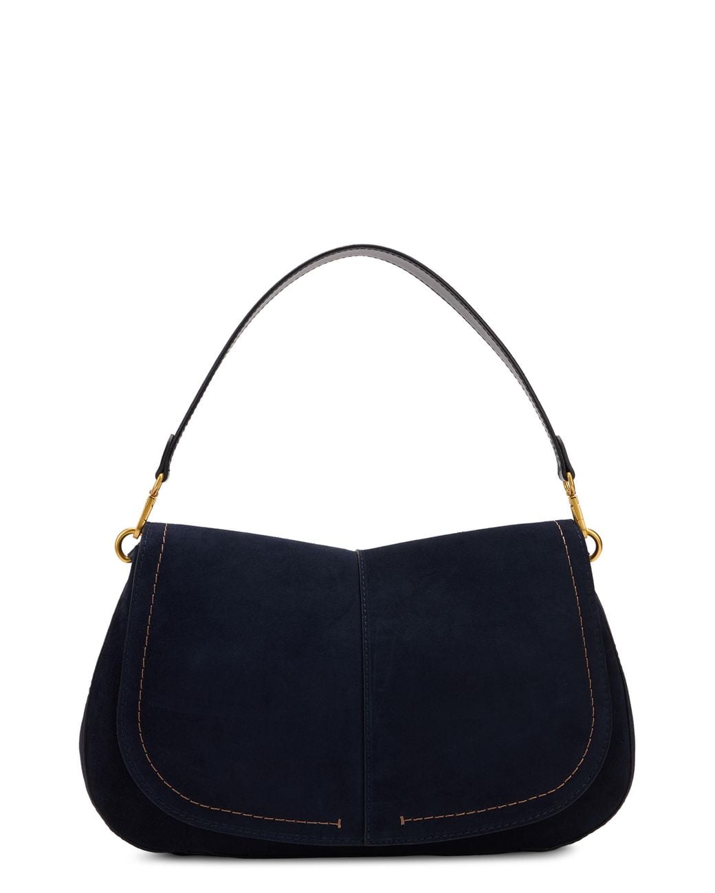 Gianni Chiarini Blue Shoulder Bag Helena Leather Calfskin Hand