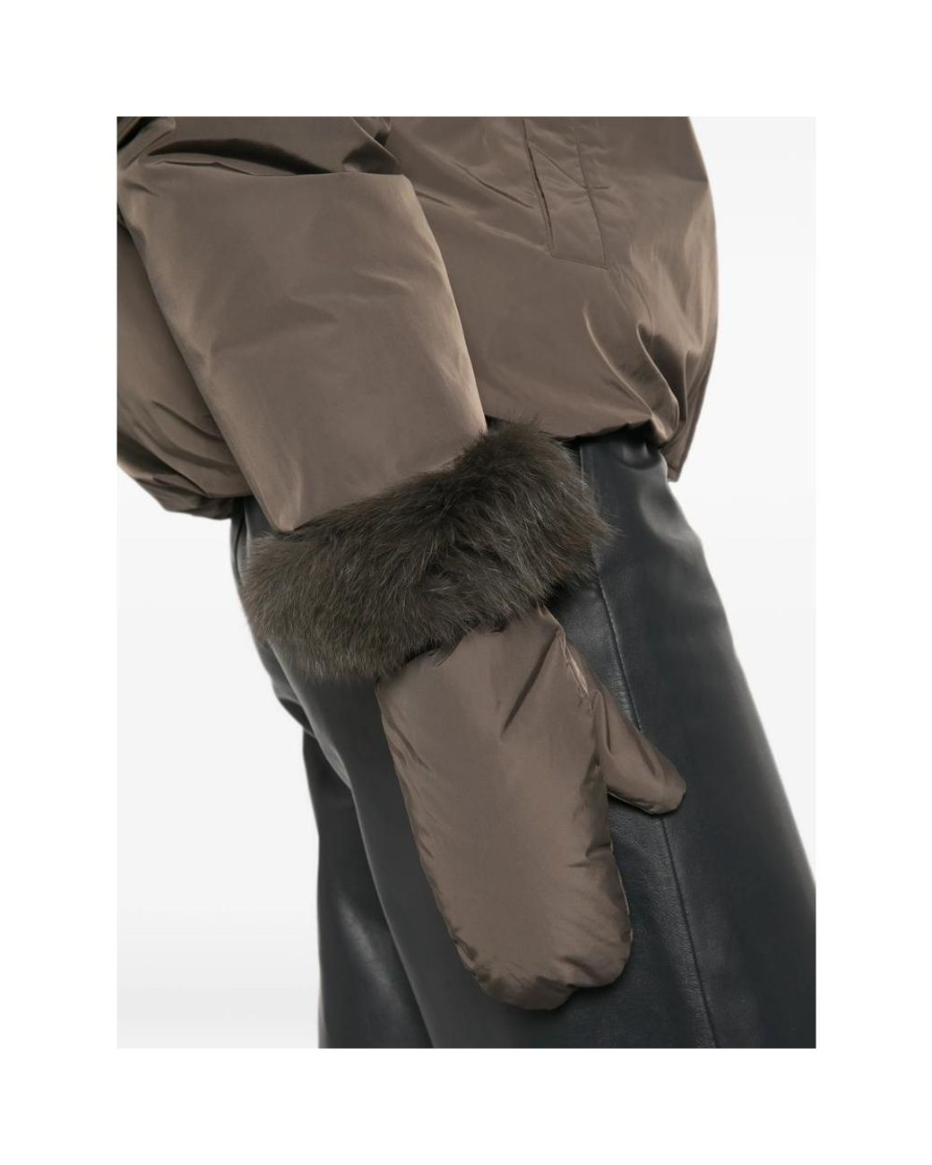Yves Salomon Green Jackets