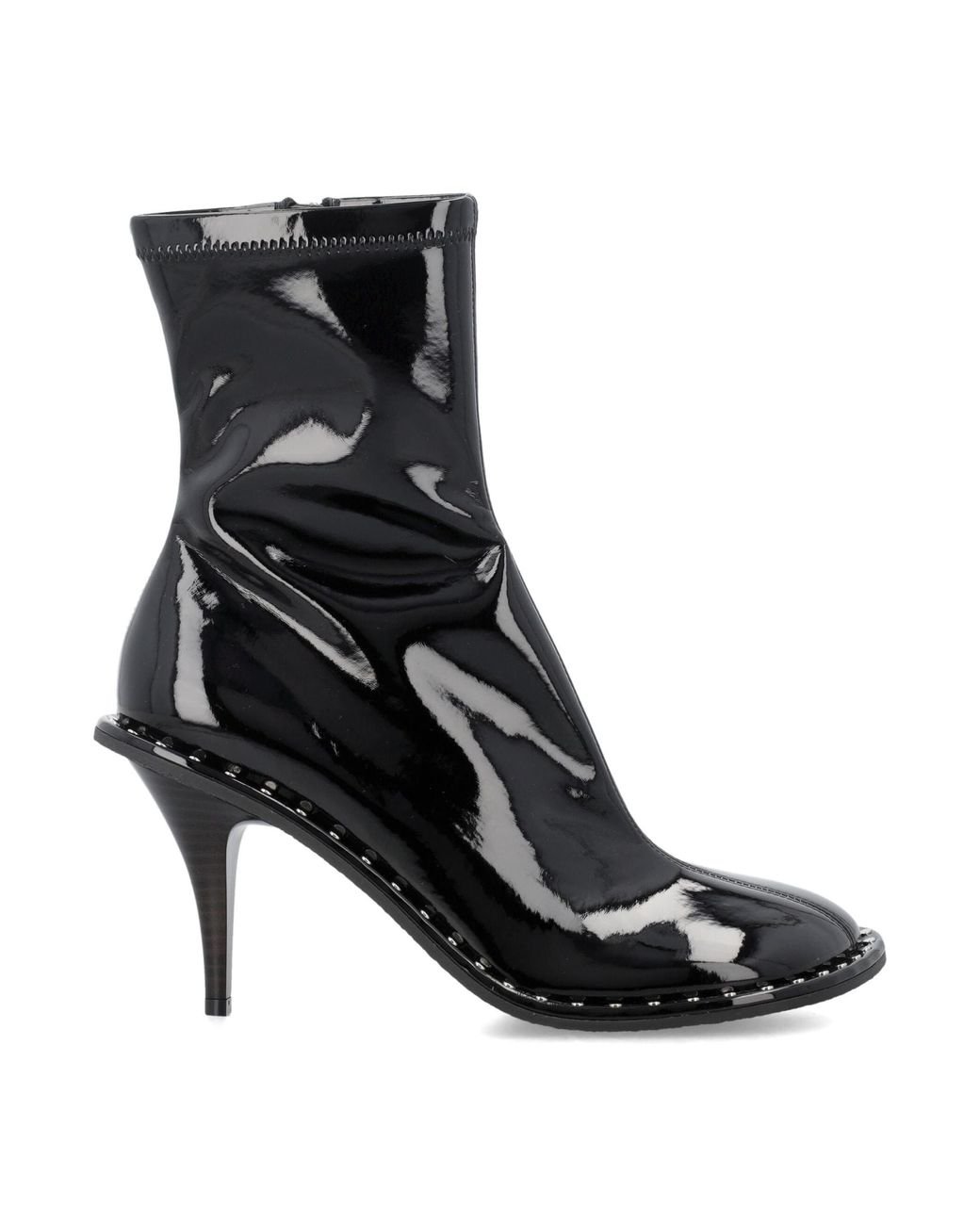 Stella mccartney hot sale white ankle boots