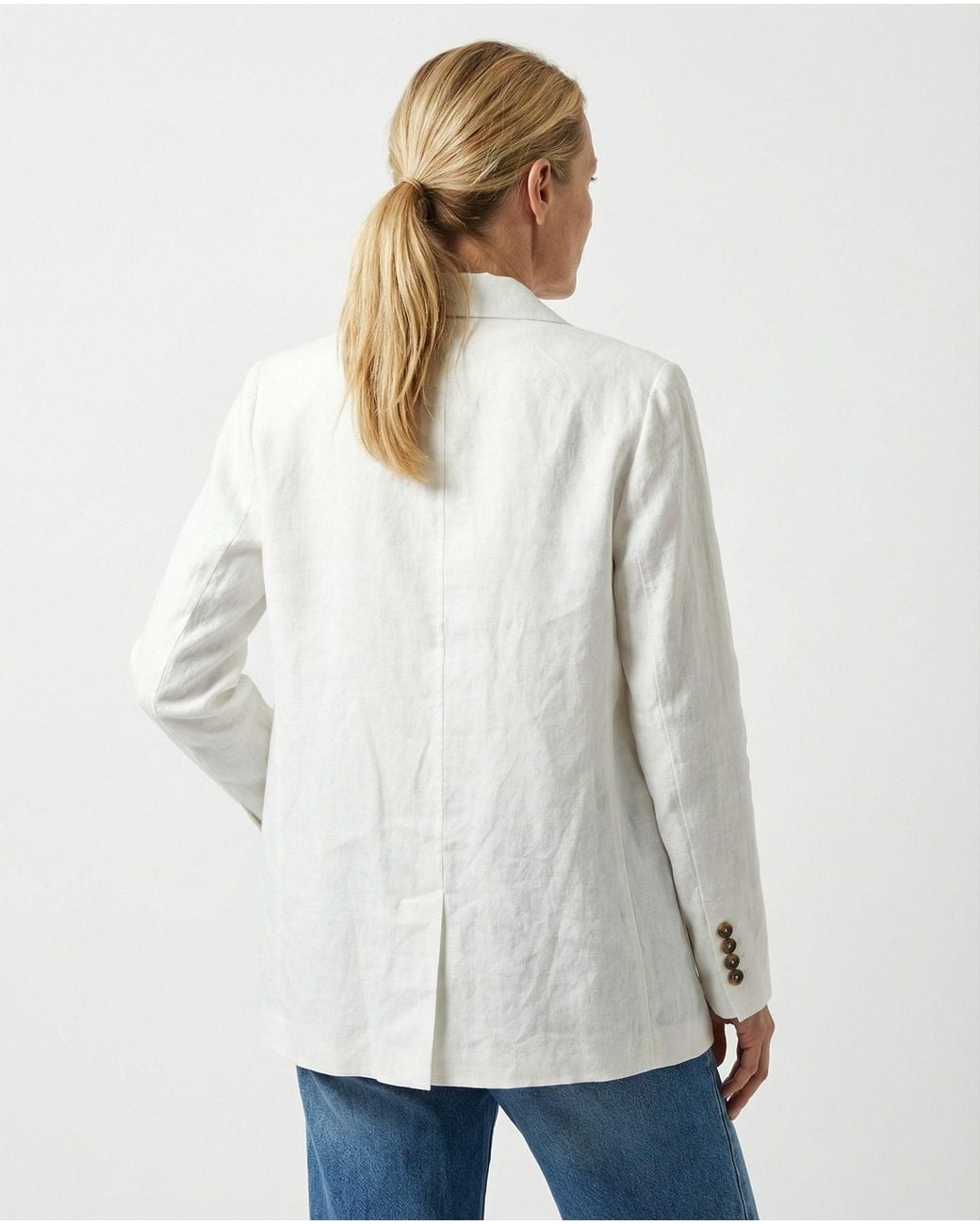Brunello Cucinelli Gray Double Breasted Blazer