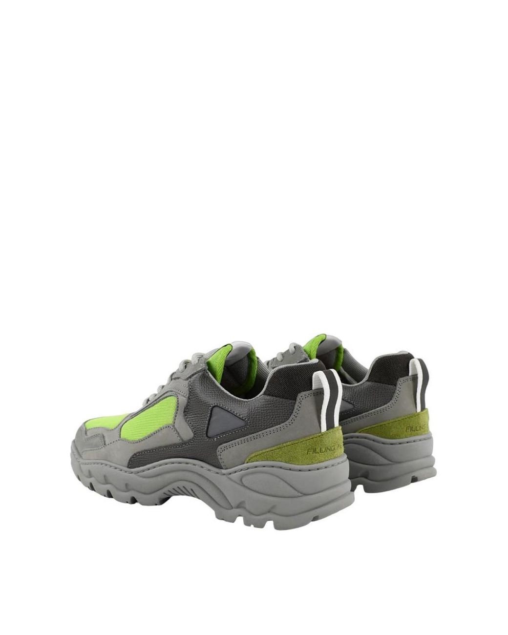 Filling Pieces Green Low Curve Iceman Trimix Sneakers Shoes for men