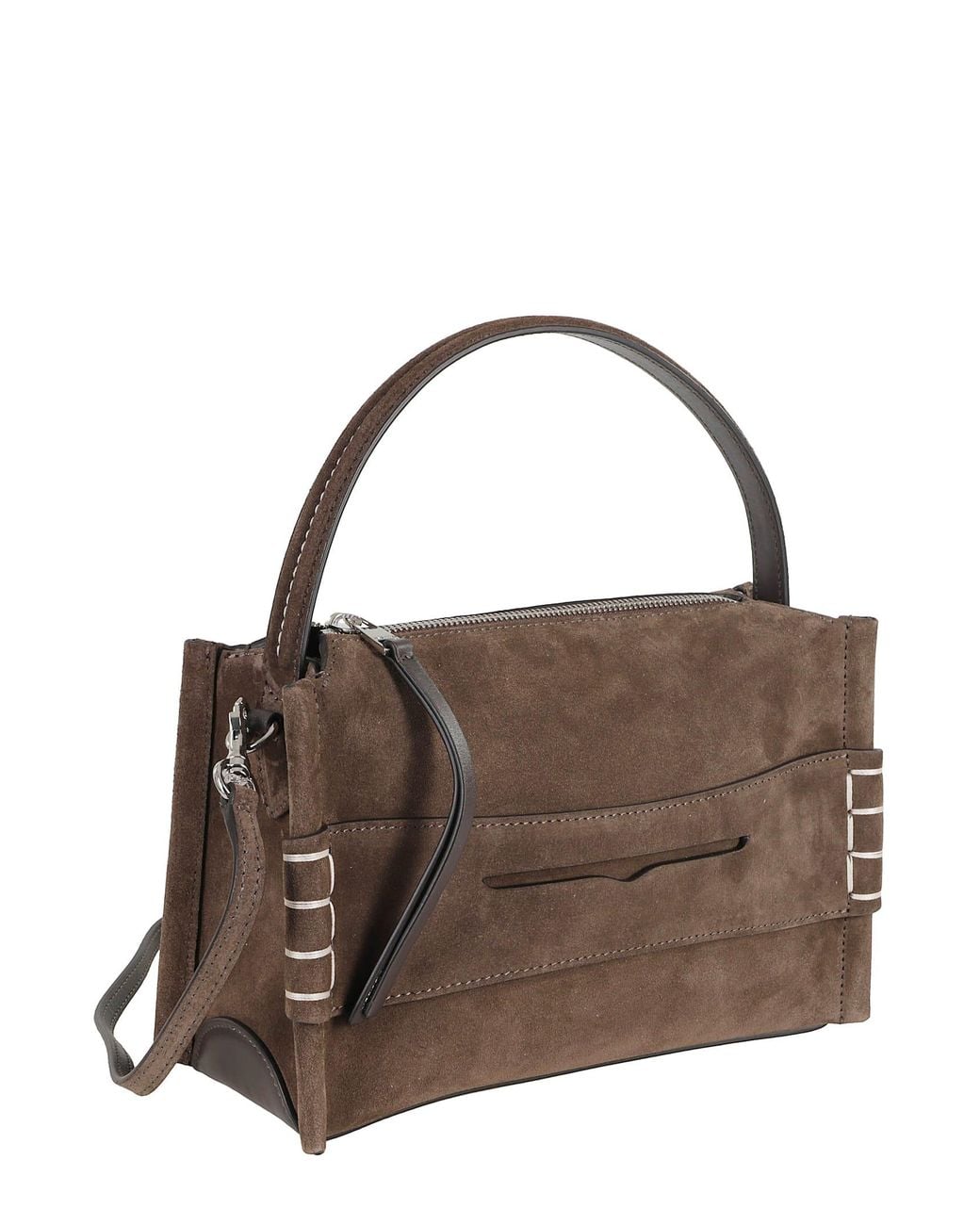 J.W. Anderson Brown Small Loafer Bag