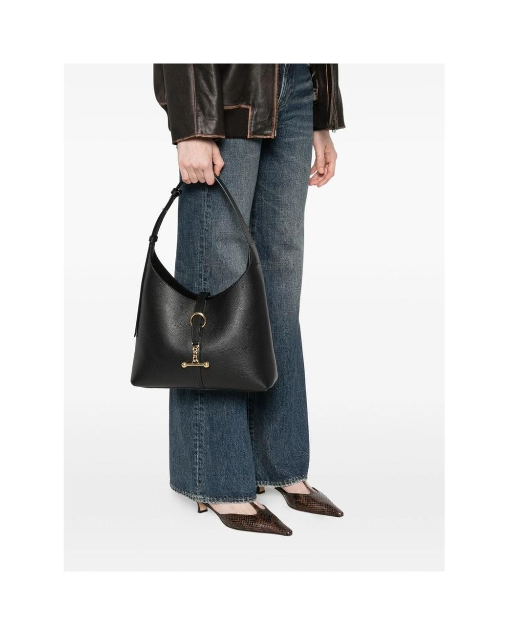 Strathberry Black Shoulder Bags