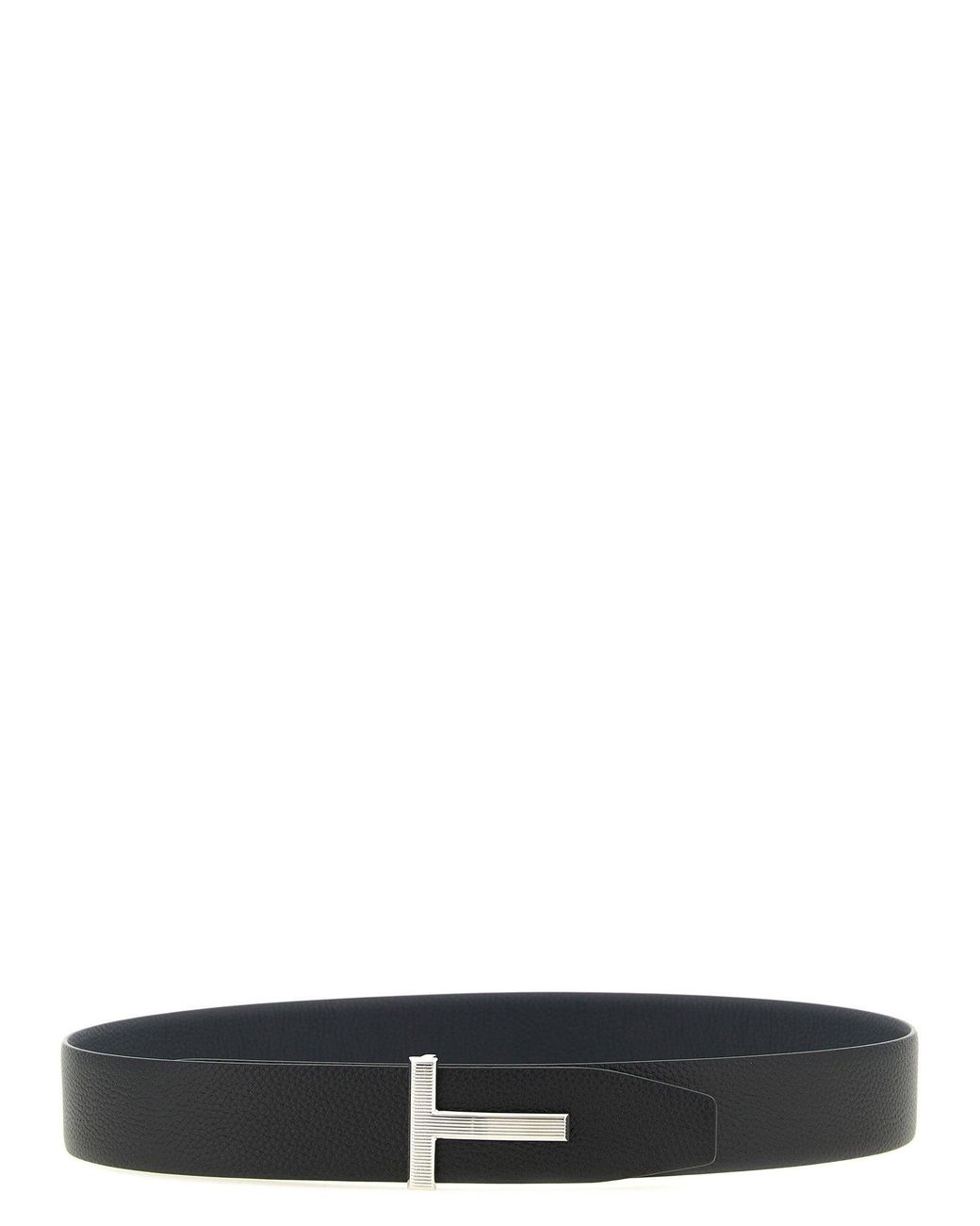 Tom Ford White Icon Belt for men