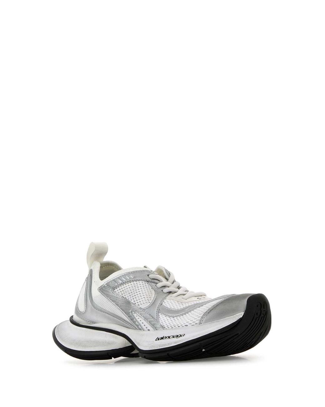 Balenciaga White Sports Shoes Circuit
