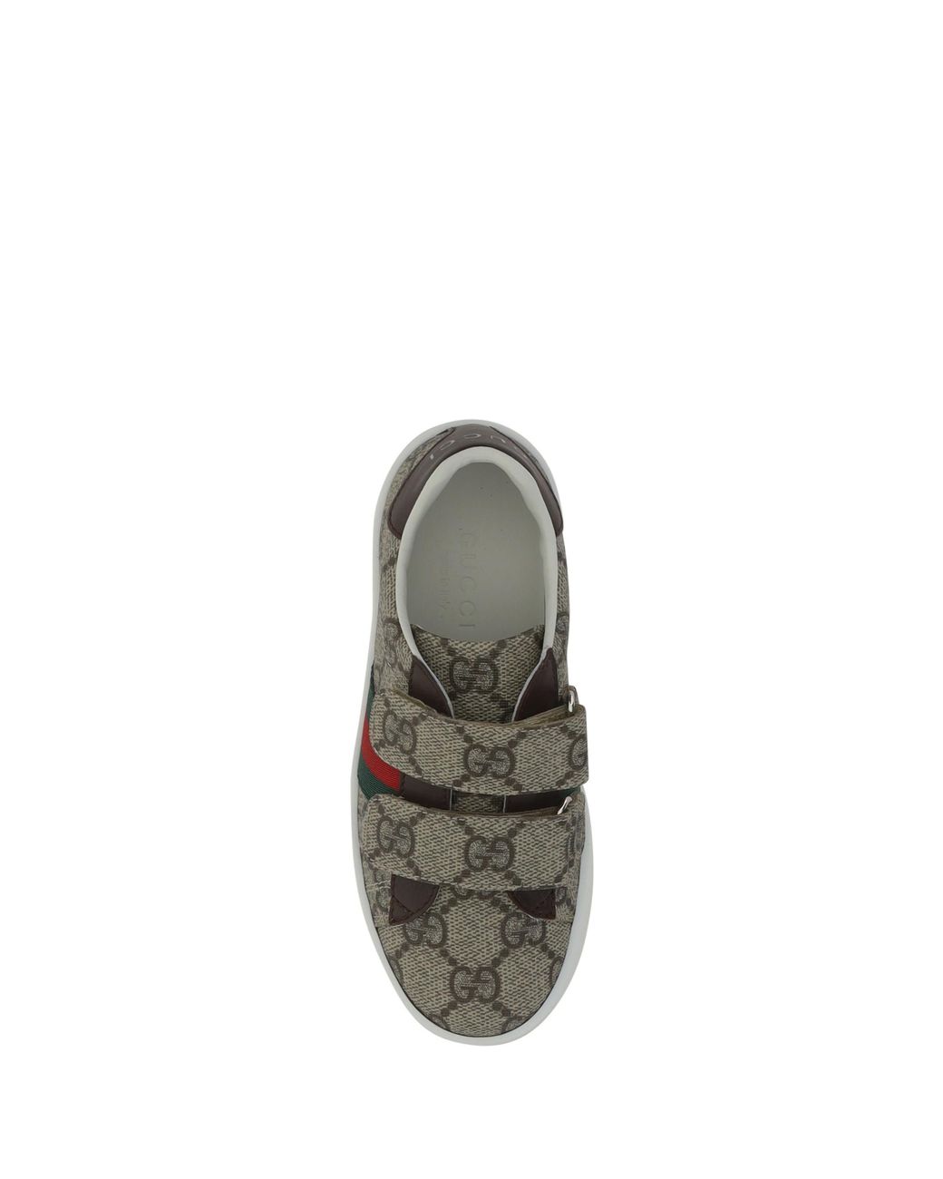 Gucci Natural Boys Jacquard Sneakers Upper: Polyurethane Trainers for men