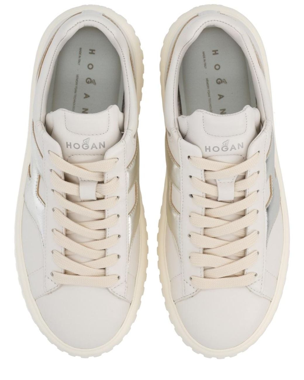 Hogan Natural Hogan Mutton Calfskin Sneaker