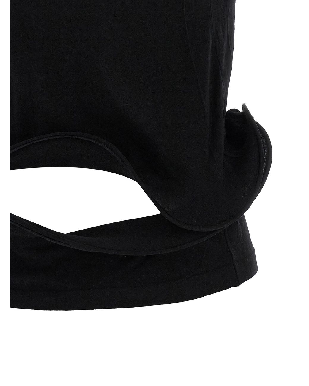 Junya Watanabe Black Nylon T-Shirt