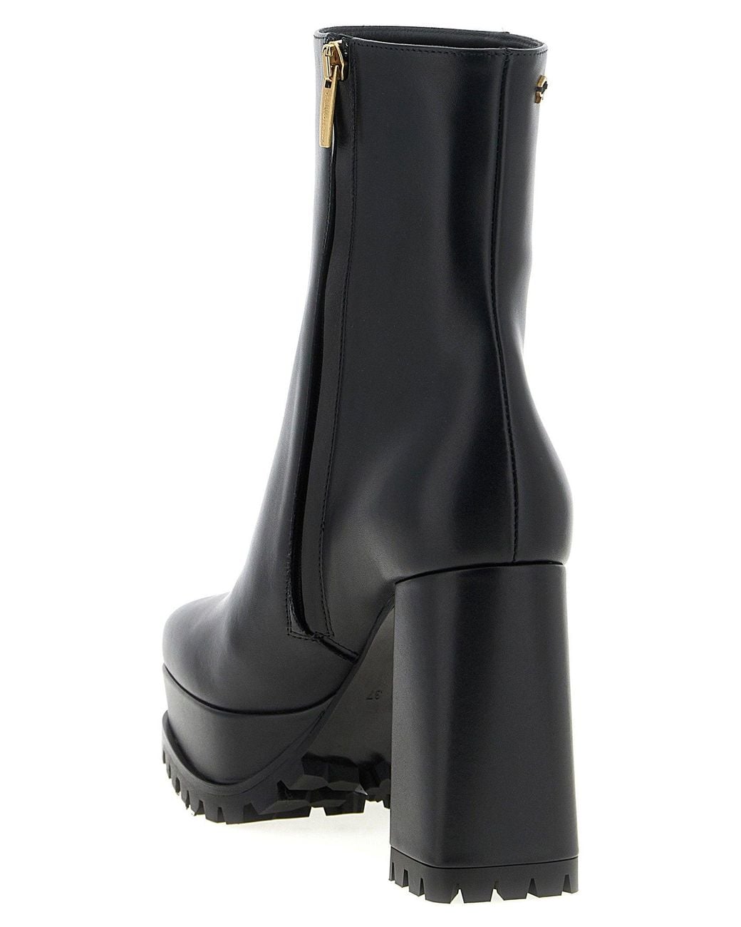 Gianvito Rossi Black Harlem Ankle Boot