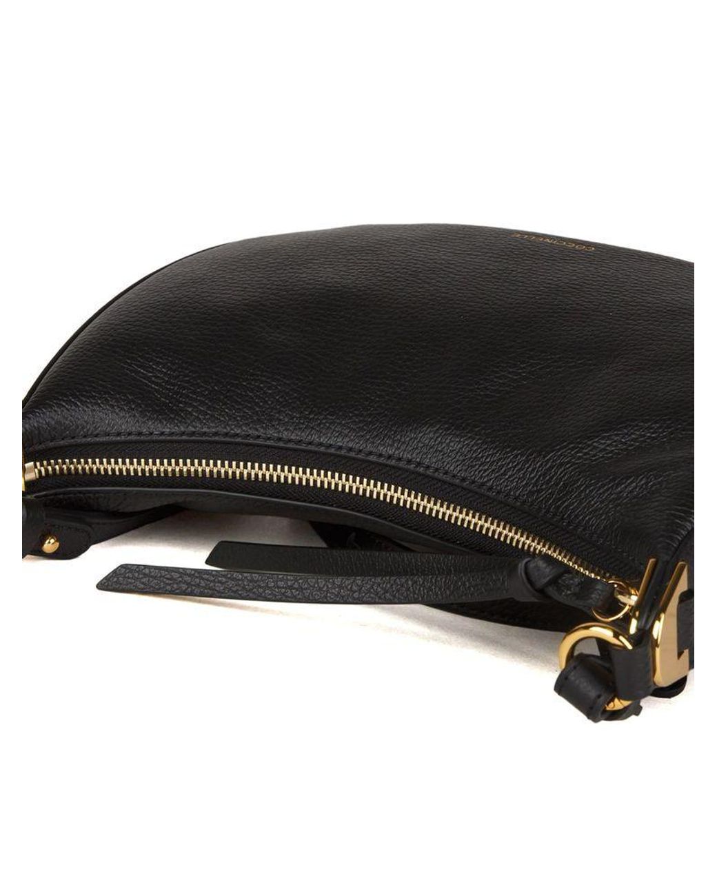 Coccinelle Black Crossbody Bag Cowhide Hand