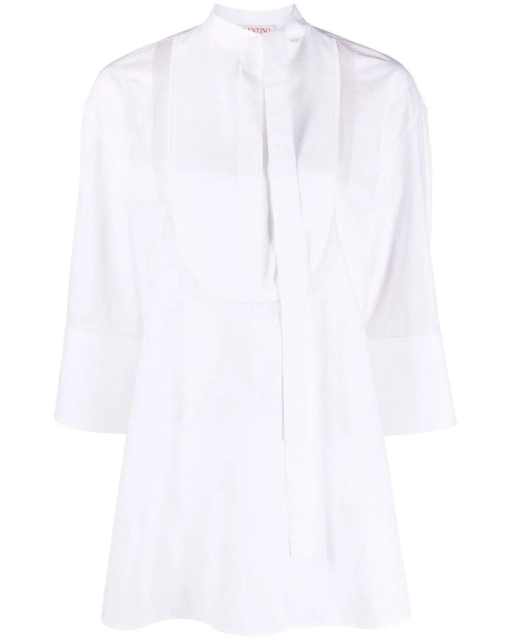 Valentino Yellow Poplin Top