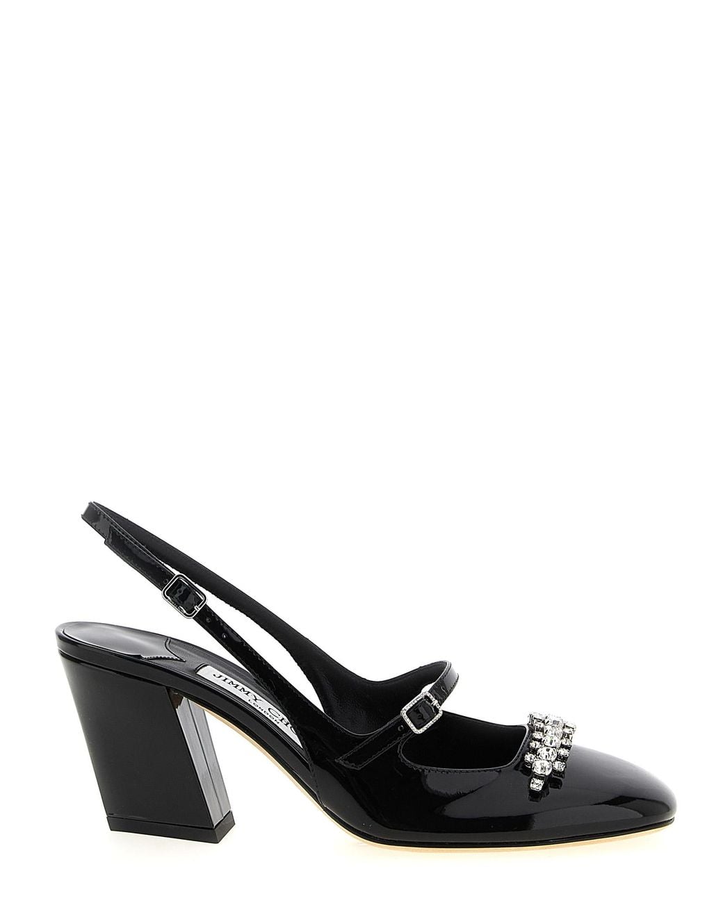 Jimmy Choo Black 'Belinda' Slingback