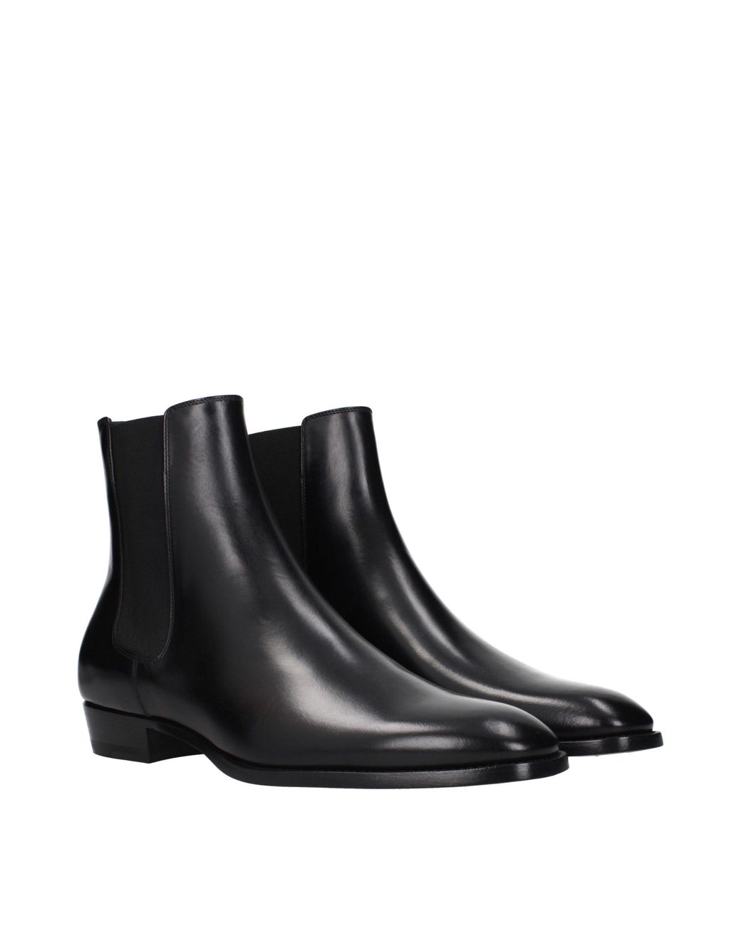 Céline Black Chelsea Boots for men