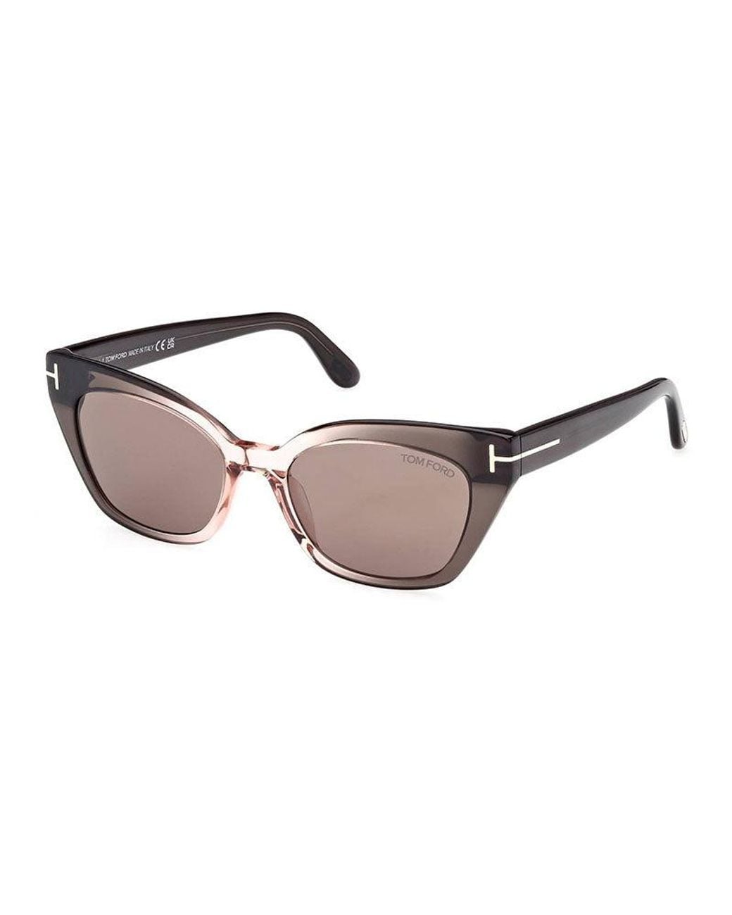 Tom Ford Multicolor Sunglasses Square Full Rim, To Gradient Frame And Roviex Lens Ft103120J