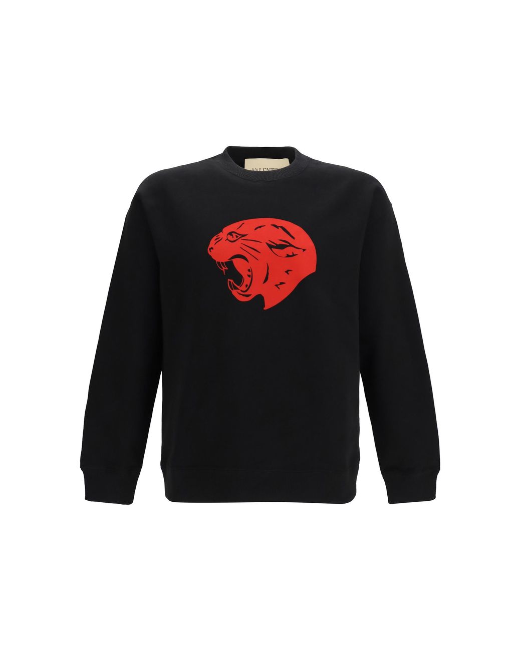 Valentino Black Panther Sweatshirt Cotton Sweatshirts for men