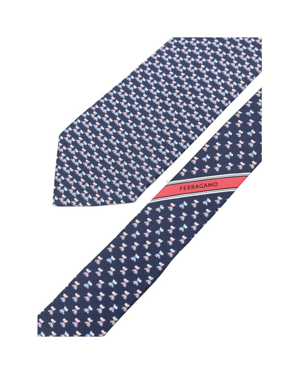 Ferragamo Blue Ties & Bow Ties for men