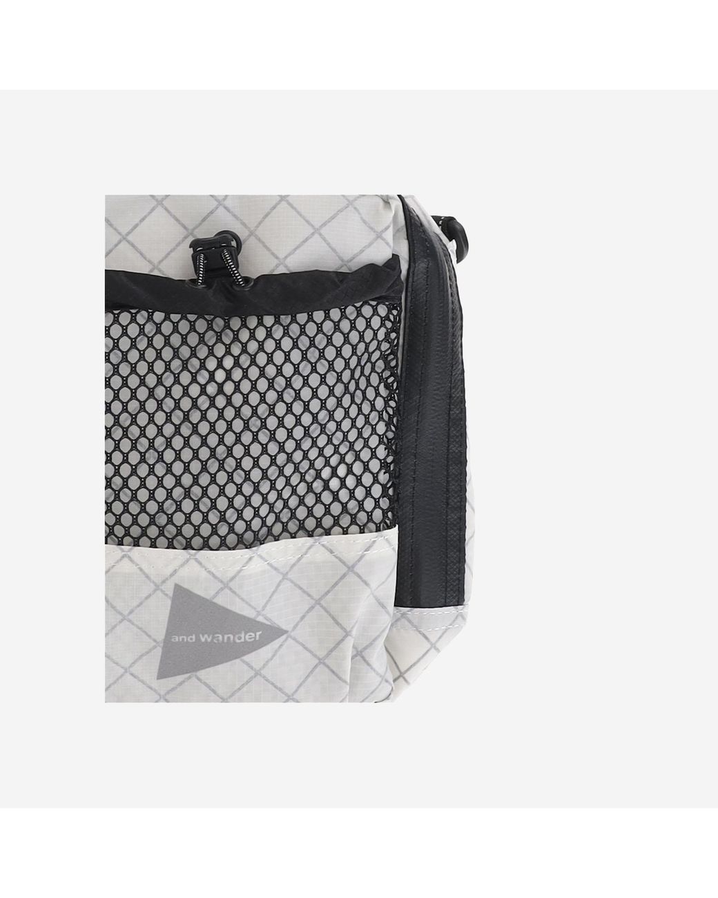 And Wander White Cross-Body Bag Nylon Polyester Shoulder for men