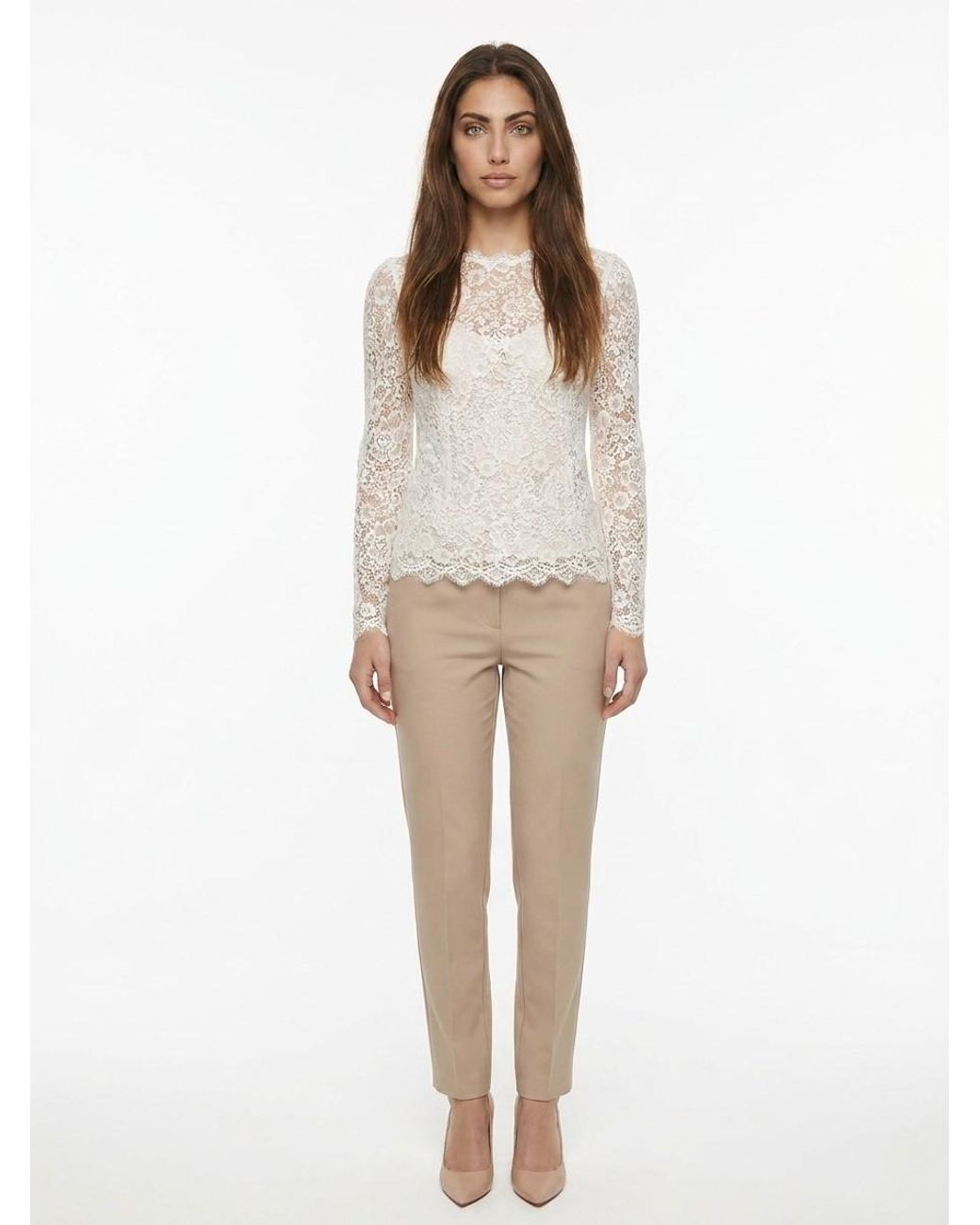 Dolce & Gabbana Natural Cotton Shirt