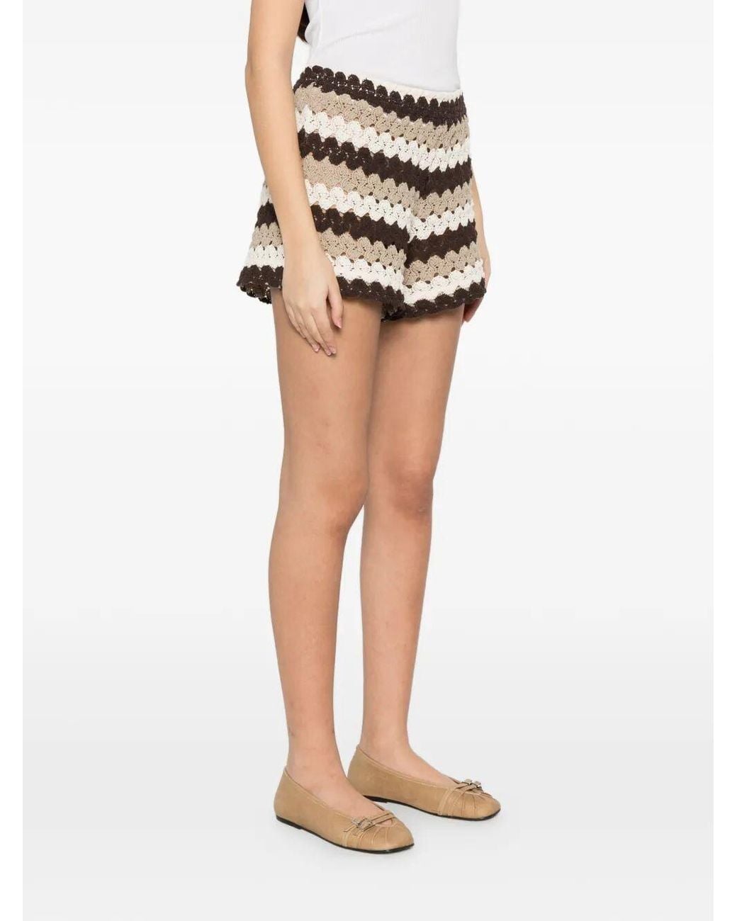 Mc2 Saint Barth White Meave Pant