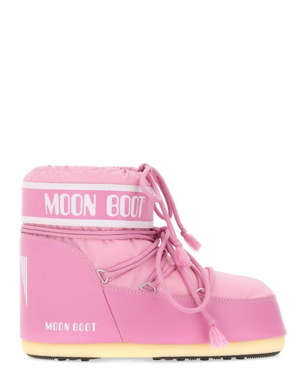 Moon Boot Pink Icon Low Boots Polyamide