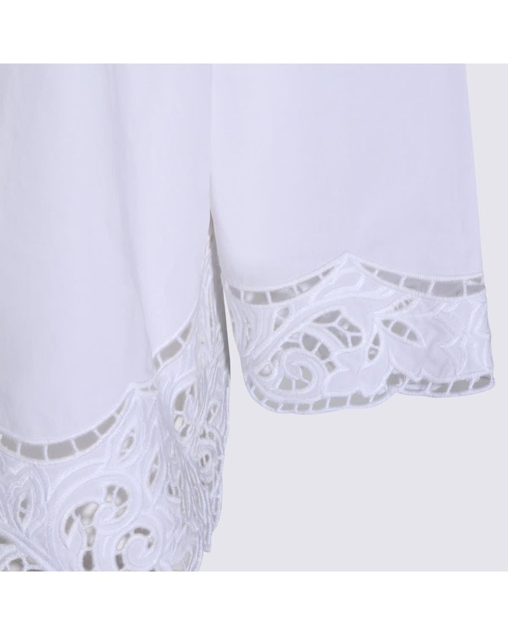 Twinset Purple Cotton Shirt