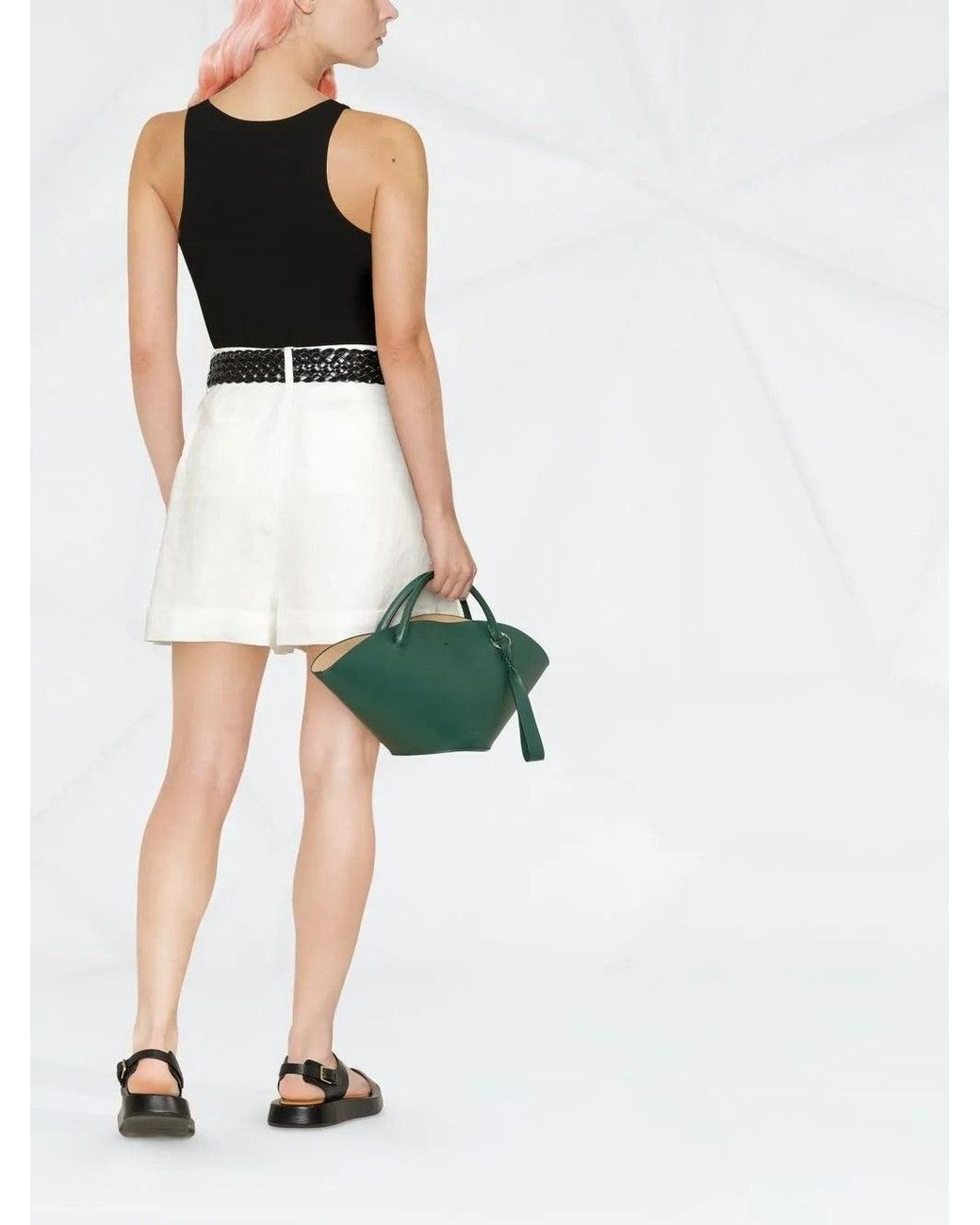Brunello Cucinelli Black Stretch Fitted Tank Top