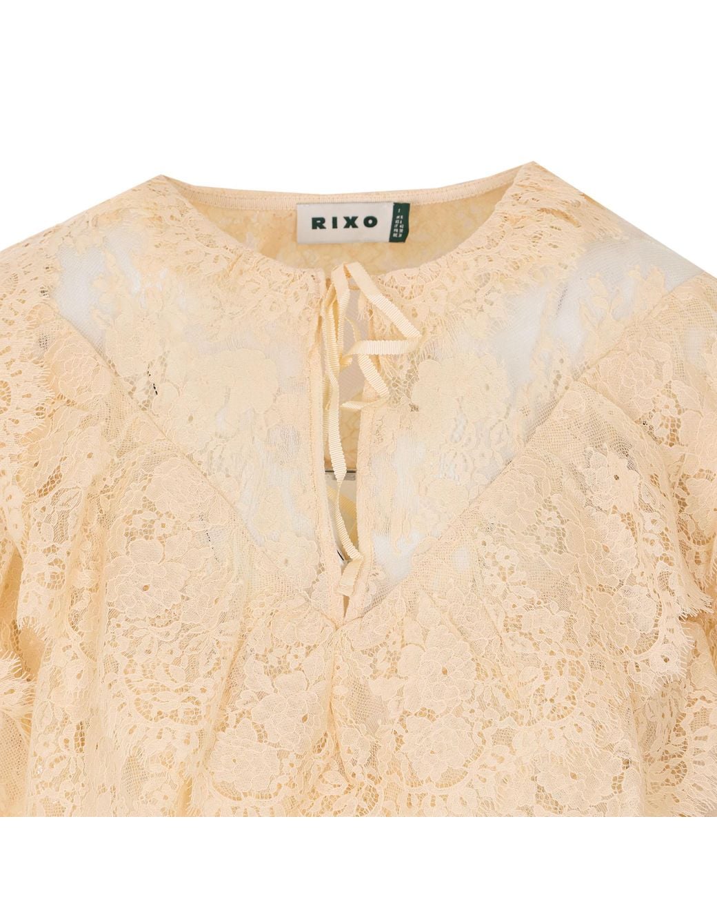 Rixo White Top Polyamide