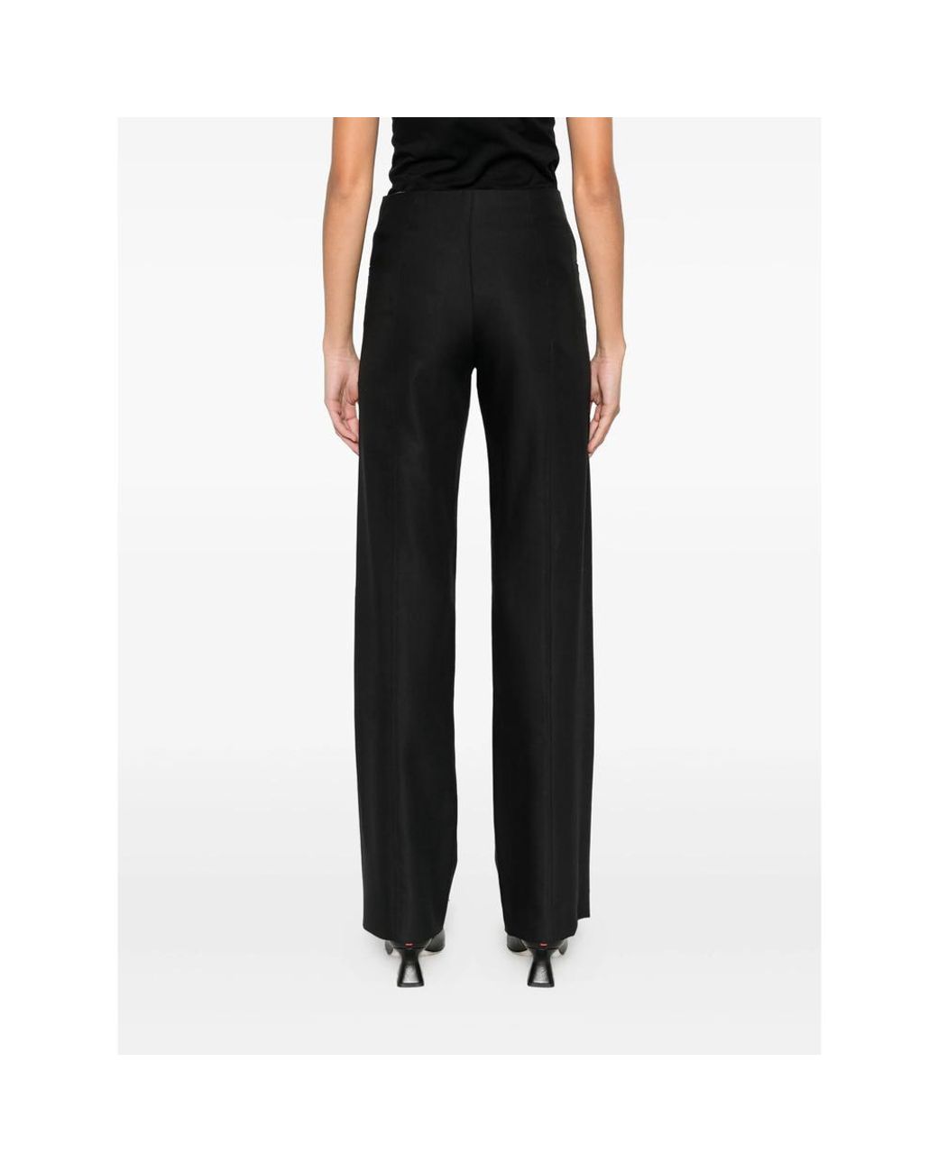 Loulou de Saison Black Welt-Pocket Trousers