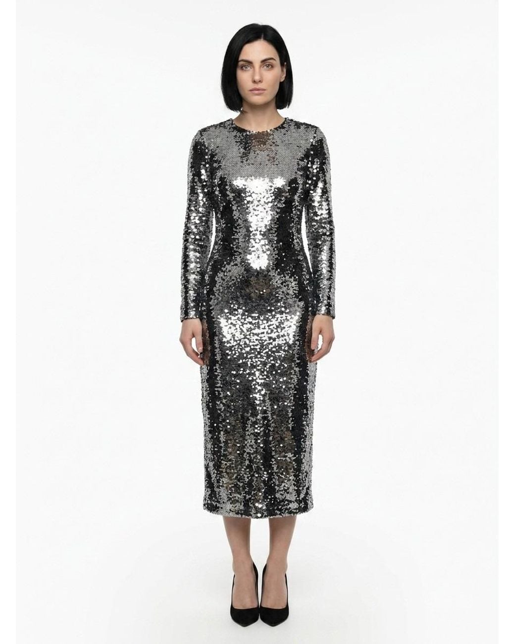 Dolce & Gabbana White Polyester Cocktail Dress