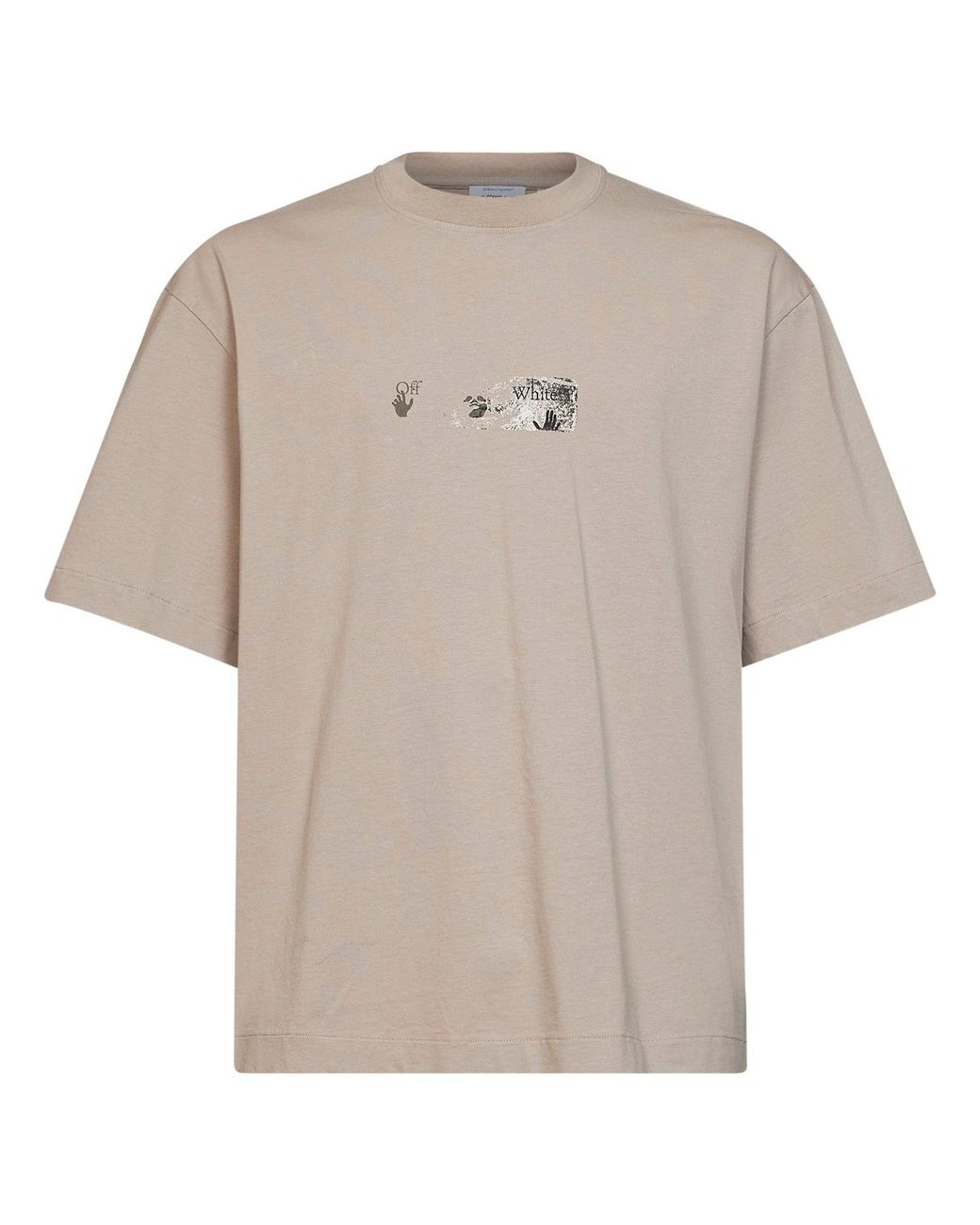 Off-White c/o Virgil Abloh White Cotton Jersey Spices Arrow Skate T-Shirt for men