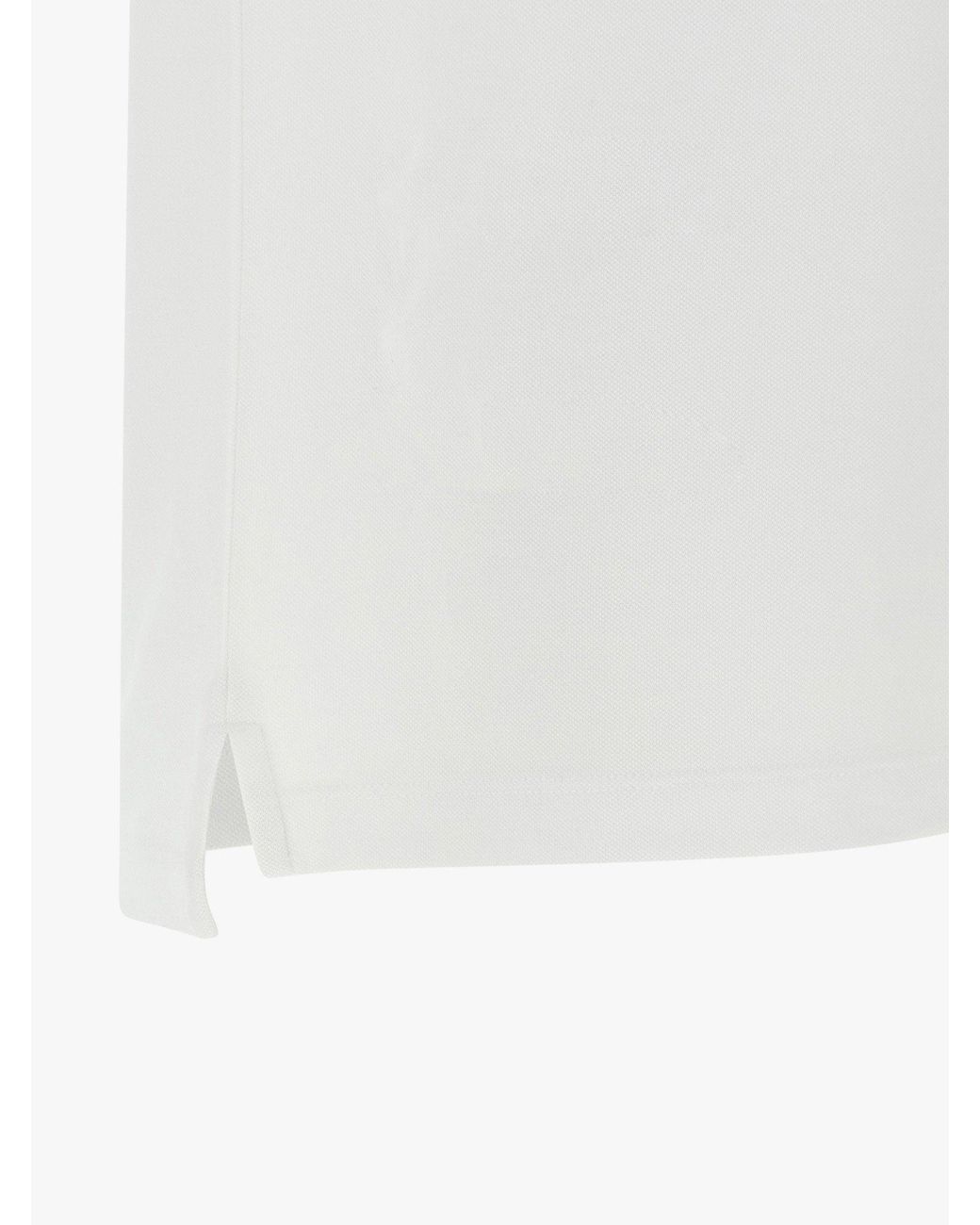 Boss White Parlay Polo Shirt for men