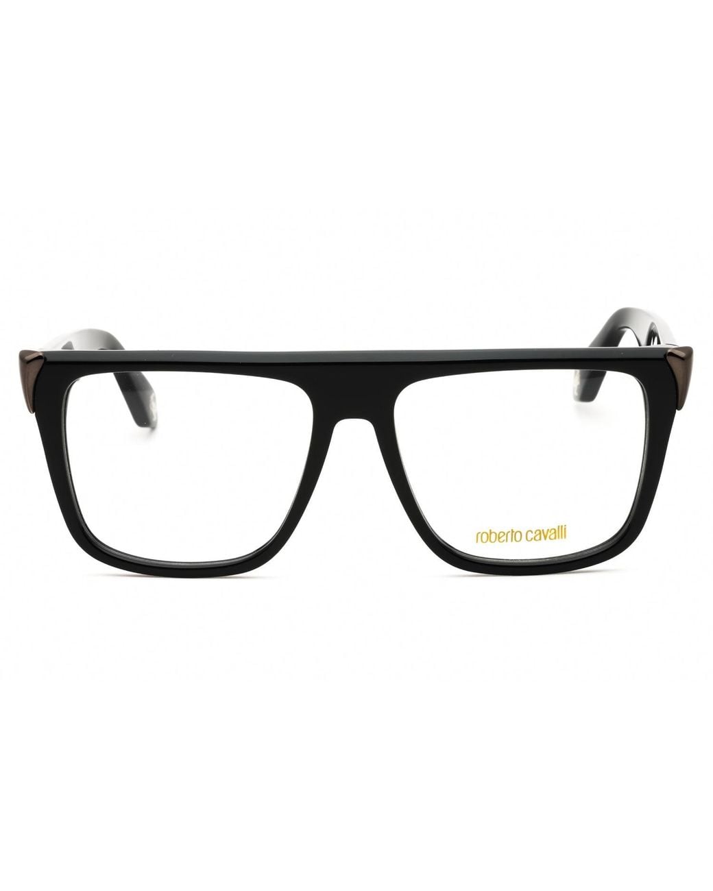 Roberto Cavalli Black Vrc025V 0700 Shiny 50Mm Sunglasses