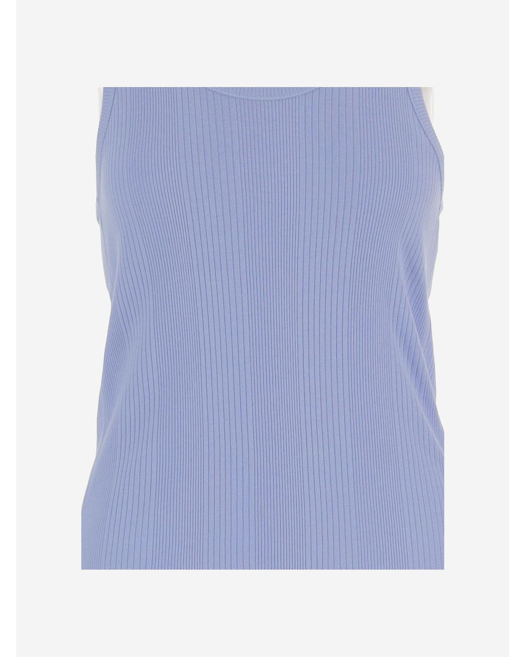 ARMARIUM Blue Tank Top Cotton