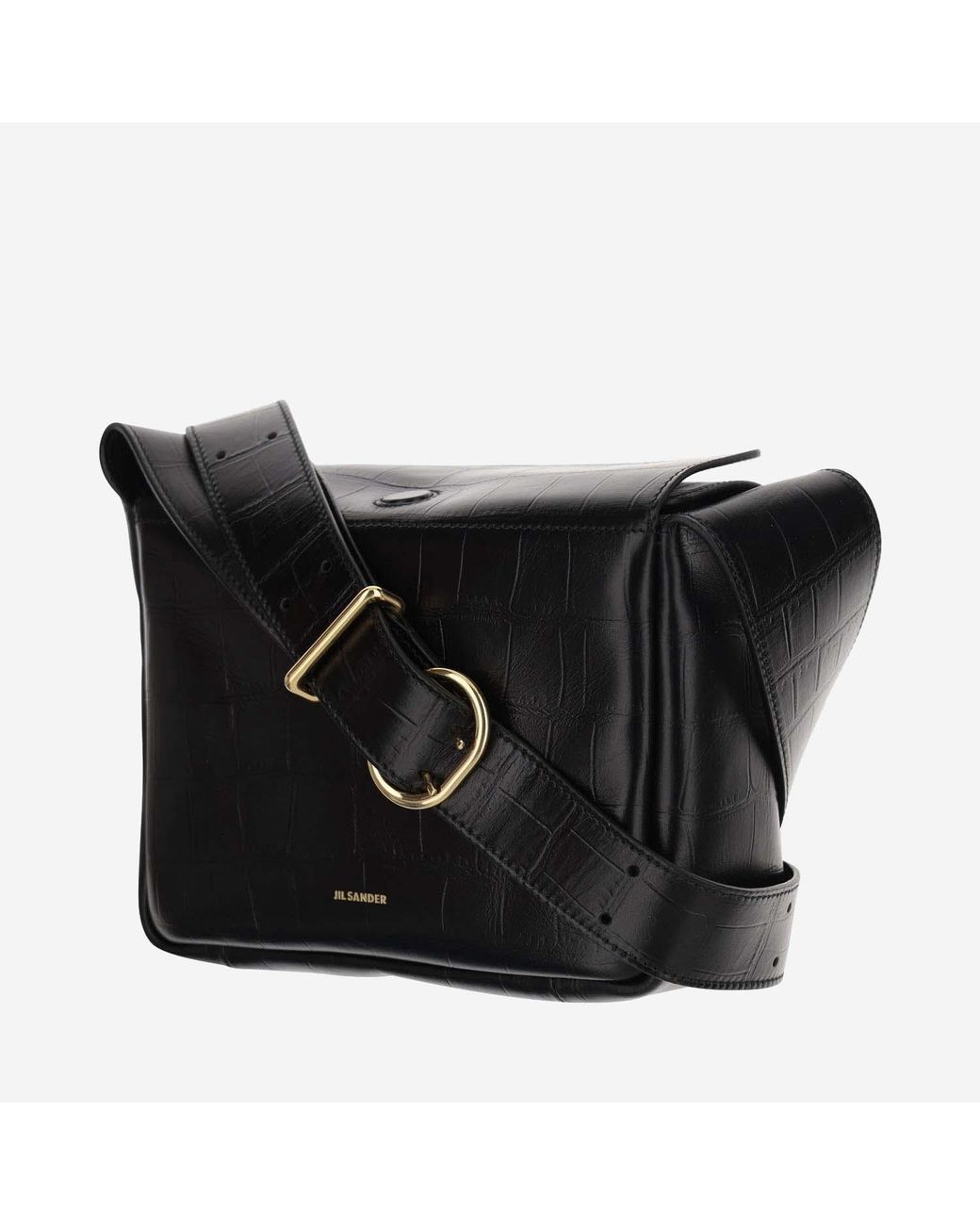 Jil Sander Black Flap Mini Shoulder Bag Satchels & Cross Body