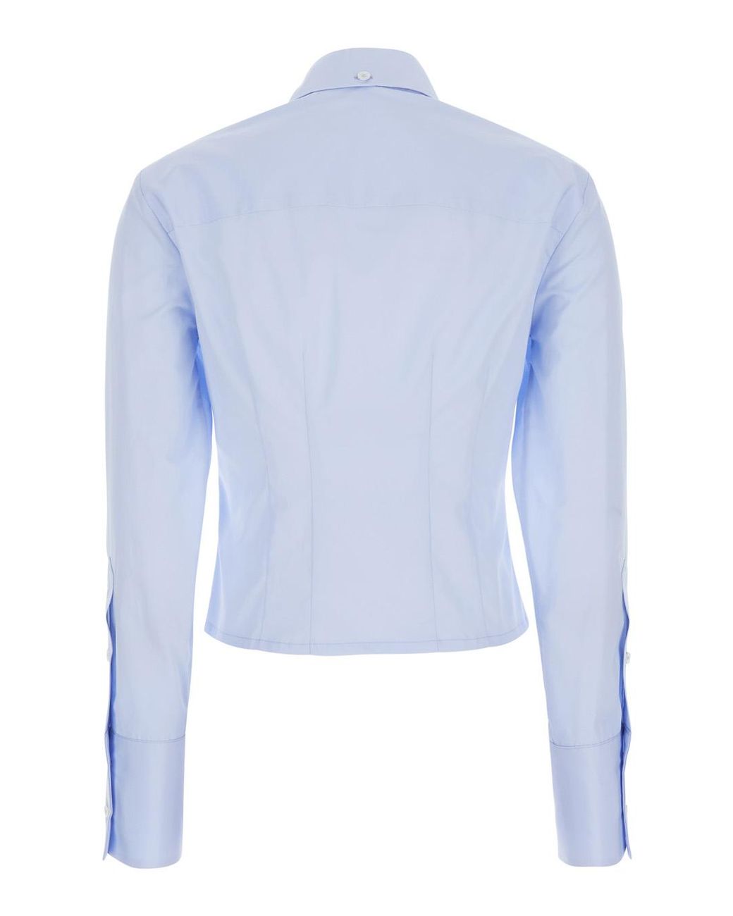 Tela Blue Shirt Darma Blouses