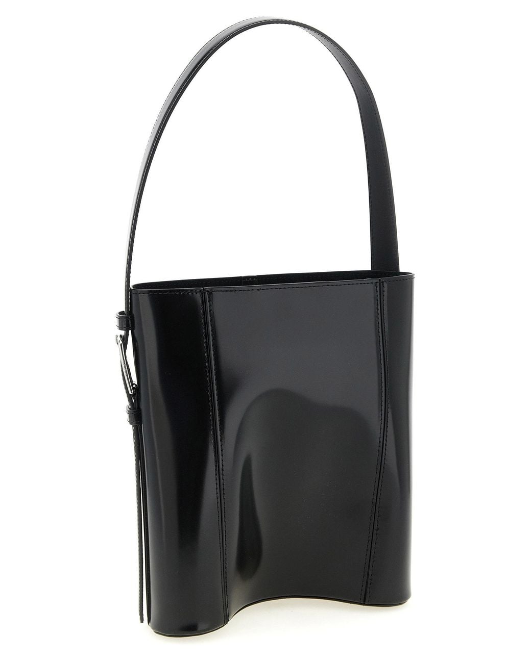 Coperni Black Cowhide Shoulder Bag